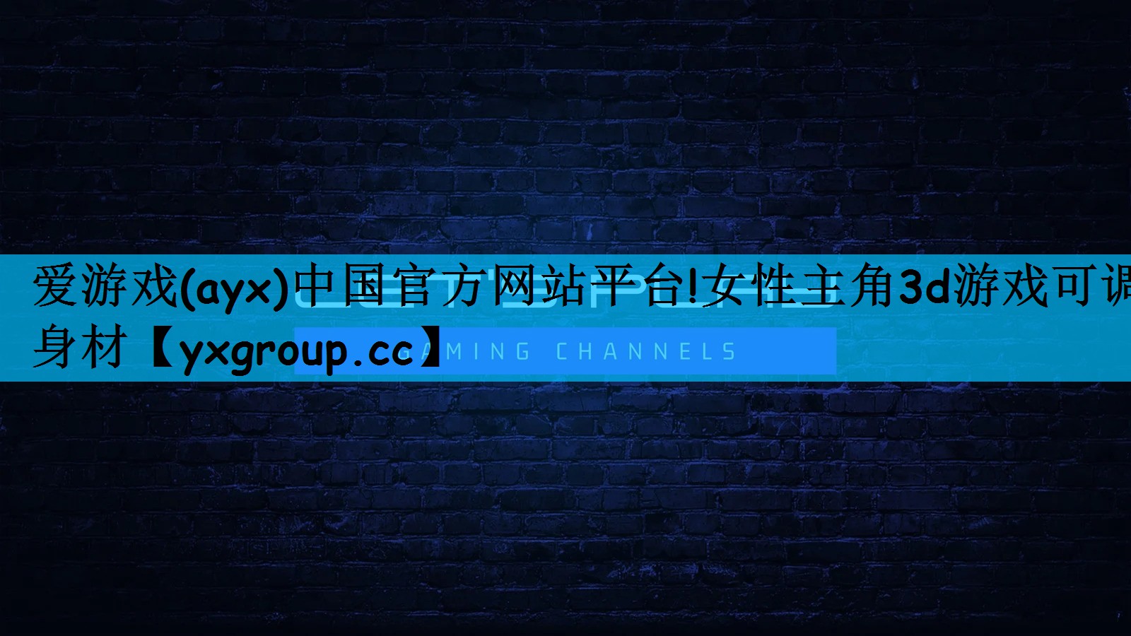 女性主角3d游戏可调身材